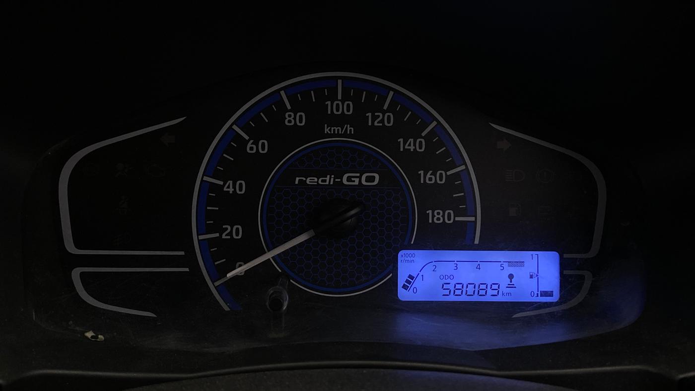 2020 Datsun Redi Go T(O) 1.0, Petrol, Manual, 58,153 km, Odometer Image