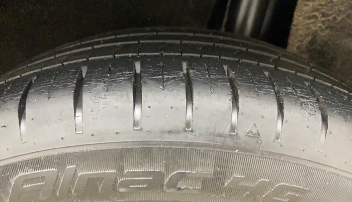 2018 Maruti Baleno ZETA CVT PETROL 1.2, Petrol, Automatic, 24,422 km, Left Rear Tyre Tread