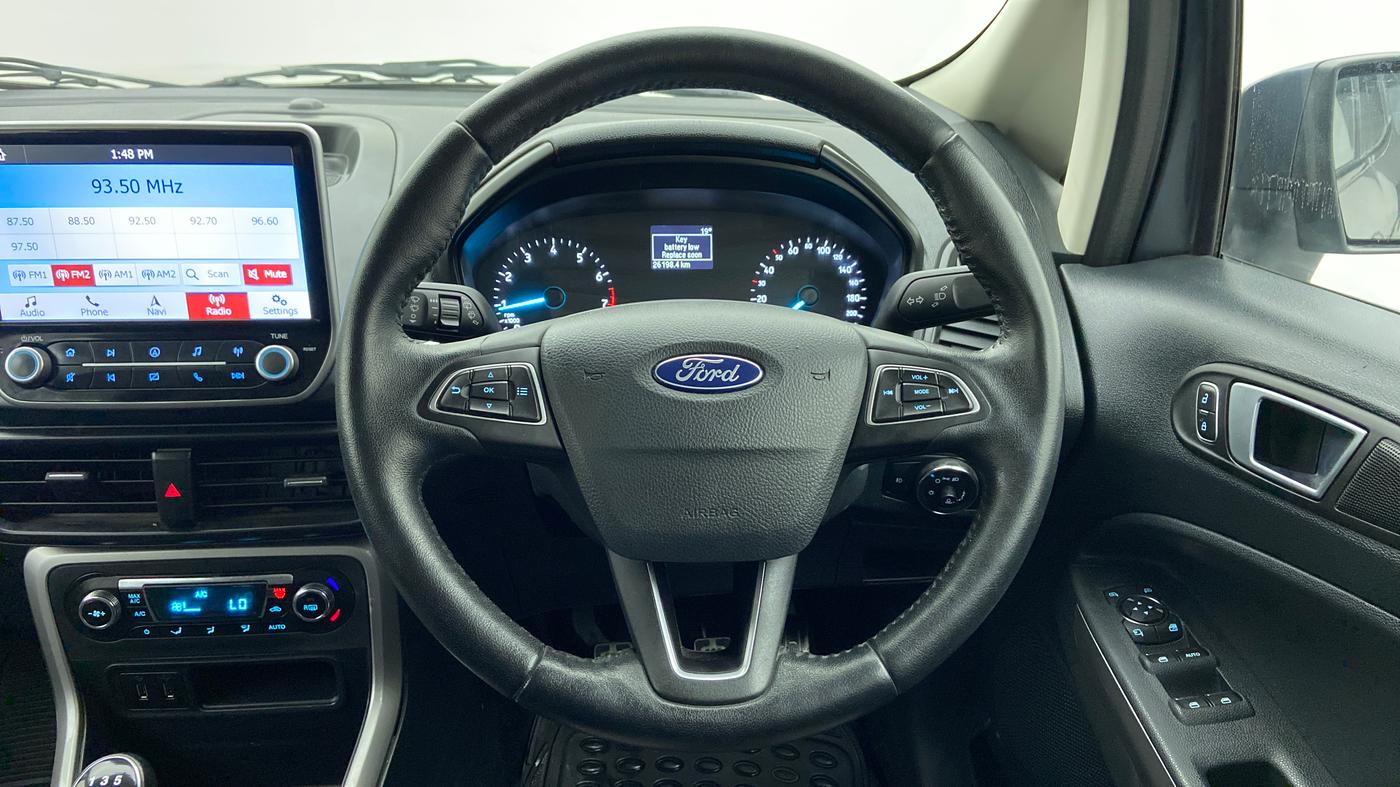 2018 Ford Ecosport 1.5 TITANIUM TI VCT, Petrol, Manual, 26,176 km, Steering Wheel Close Up