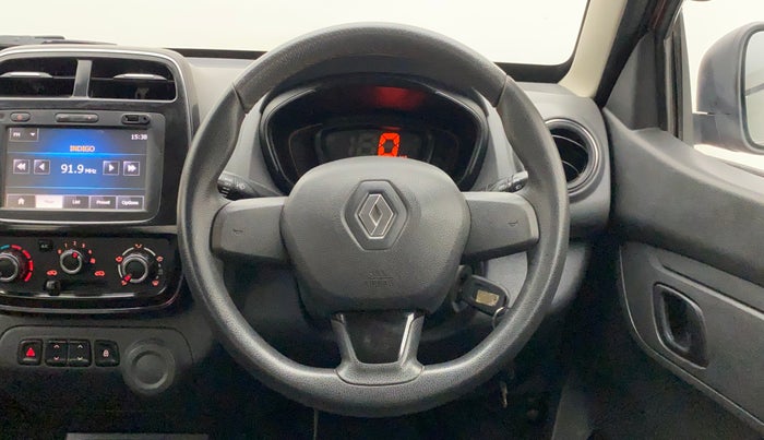 2016 Renault Kwid RXT 0.8 (O), Petrol, Manual, 55,020 km, Steering Wheel Close Up