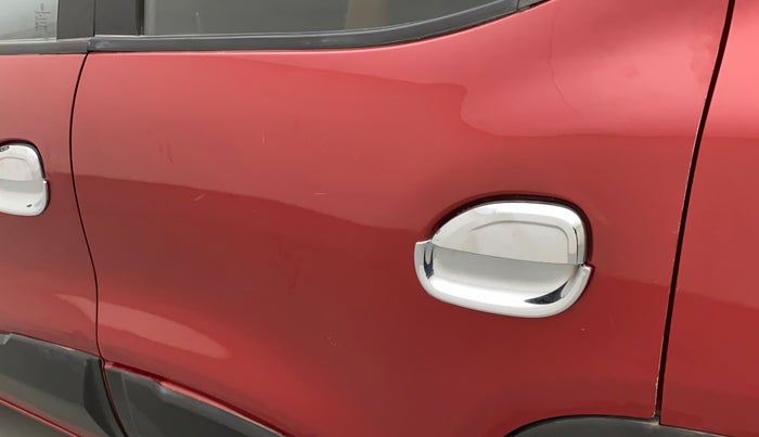 2016 Renault Kwid RXT 0.8 (O), Petrol, Manual, 55,020 km, Rear left door - Slightly dented