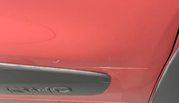 2016 Renault Kwid RXT 0.8 (O), Petrol, Manual, 55,020 km, Driver-side door - Minor scratches