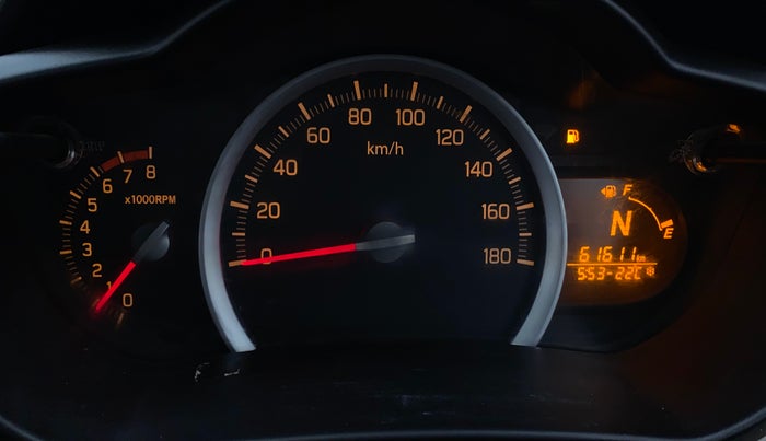 2017 Maruti Celerio VXI AMT, Petrol, Automatic, 61,608 km, Odometer Image