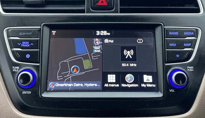 2018 Hyundai Elite i20 ASTA 1.2, Petrol, Manual, 22,876 km, Infotainment System