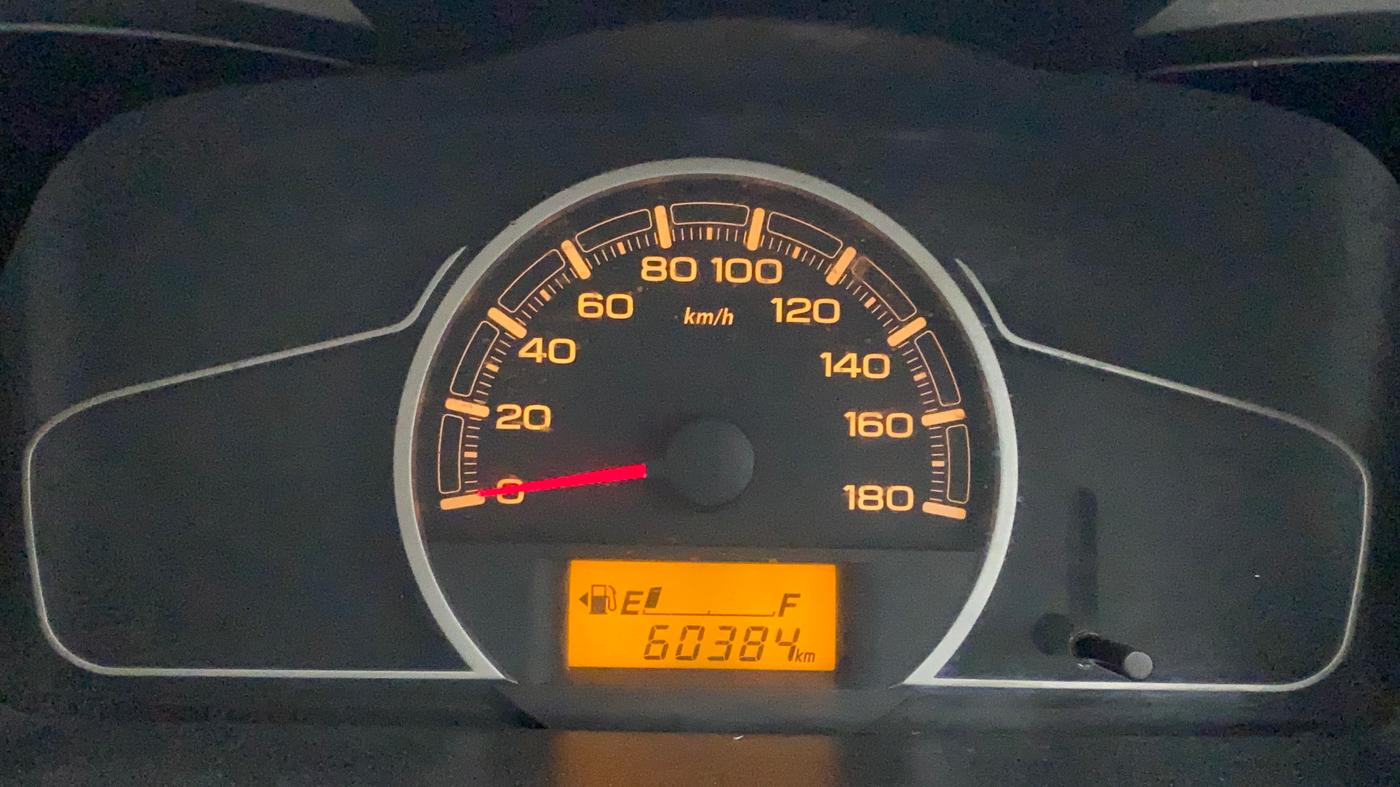 2019 Maruti Alto VXI, Petrol, Manual, 60,383 km, Odometer Image