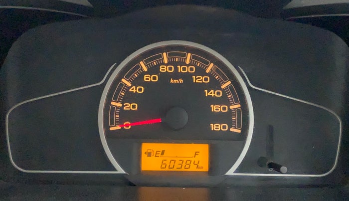 2019 Maruti Alto VXI, Petrol, Manual, 60,383 km, Odometer Image
