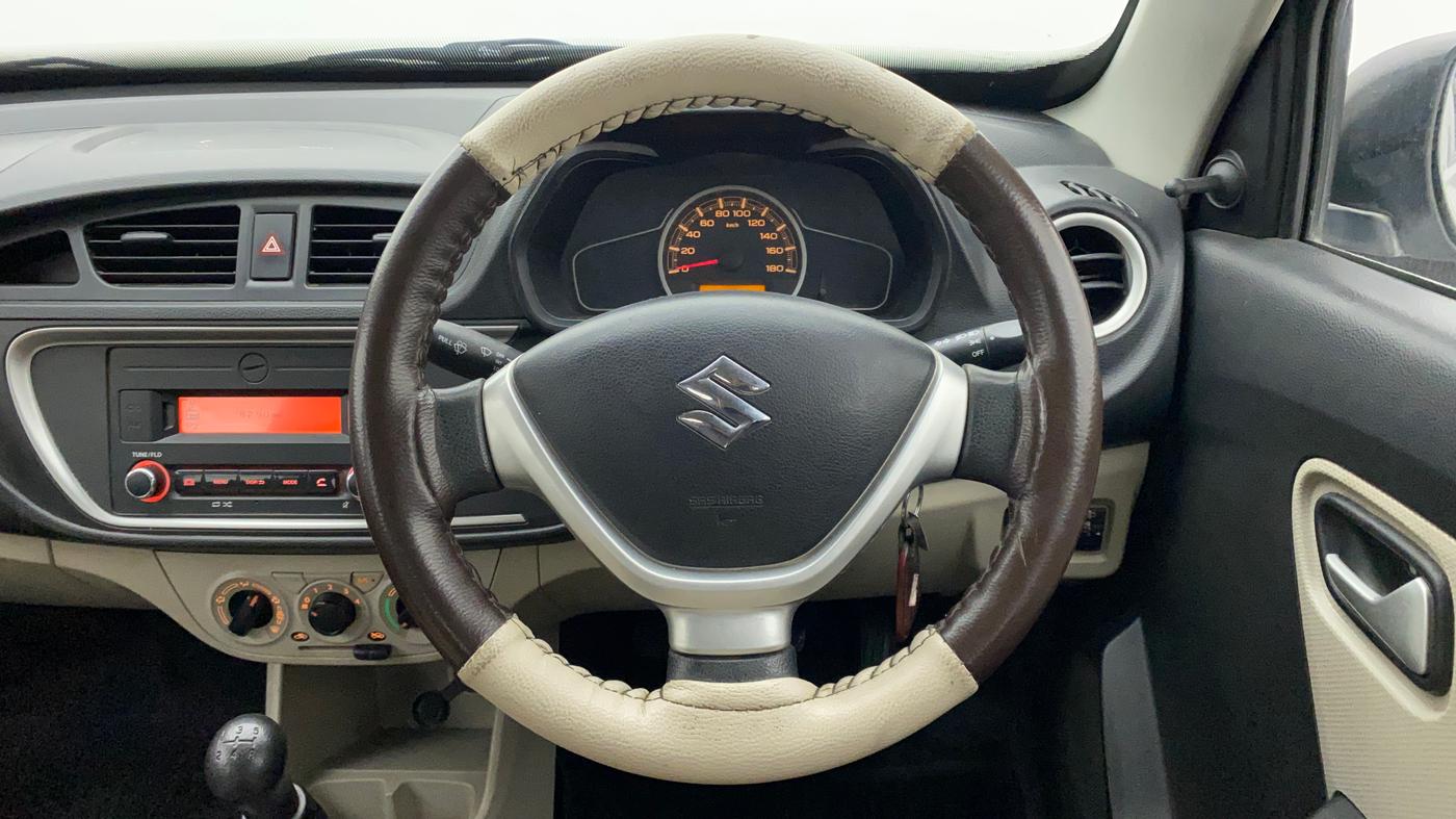 2019 Maruti Alto VXI, Petrol, Manual, 60,383 km, Steering Wheel Close Up