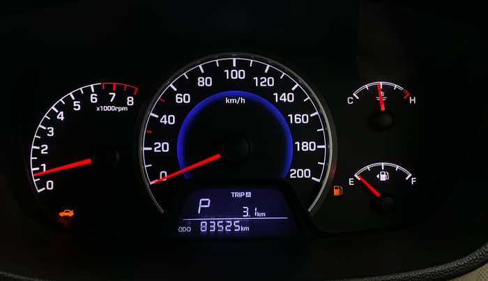 2017 Hyundai Grand i10 SPORTZ (O) AT 1.2 KAPPA VTVT, Petrol, Automatic, 83,522 km, Odometer Image