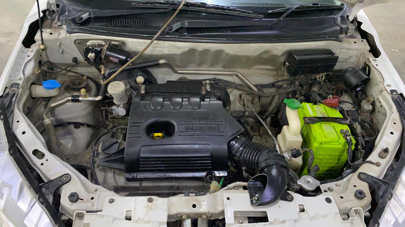 2018 Maruti Alto K10 VXI (O) AMT, Petrol, Automatic, 57,189 km, Engine View