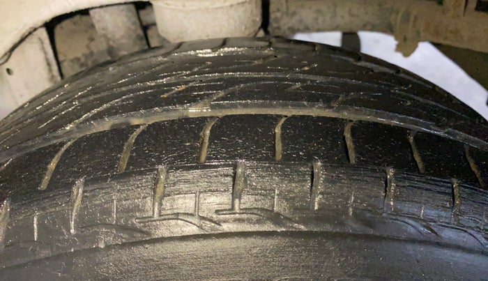 2018 Maruti Alto K10 VXI (O) AMT, Petrol, Automatic, 57,189 km, Left Rear Tyre Tread