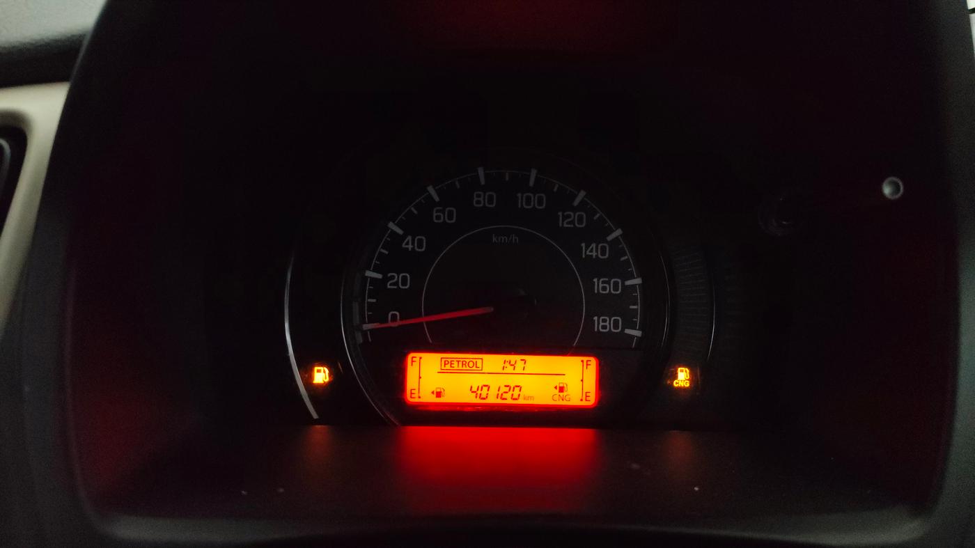 2021 Maruti New Wagon-R LXI CNG (O) 1.0, CNG, Manual, 40,070 km, Odometer Image