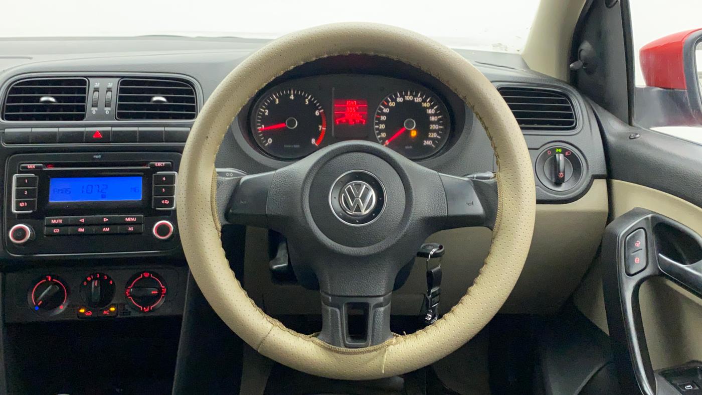 2010 Volkswagen Polo TRENDLINE 1.2L PETROL, Petrol, Manual, 96,293 km, Steering Wheel Close Up