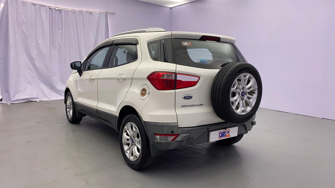 2015 Ford Ecosport TITANIUM 1.5L PETROL AT, Petrol, Automatic, 40,228 km, Left Back Diagonal