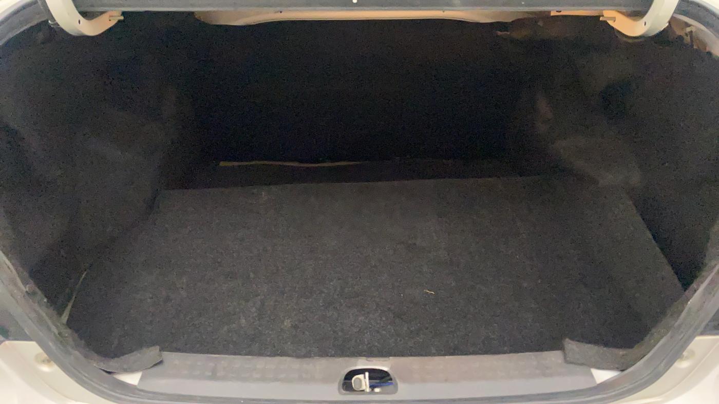 2012 Maruti Swift Dzire ZXI, Petrol, Manual, 60,719 km, Boot Inside