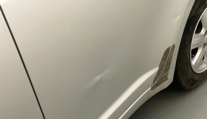 2012 Maruti Swift Dzire ZXI, Petrol, Manual, 60,719 km, Rear left door - Slightly dented