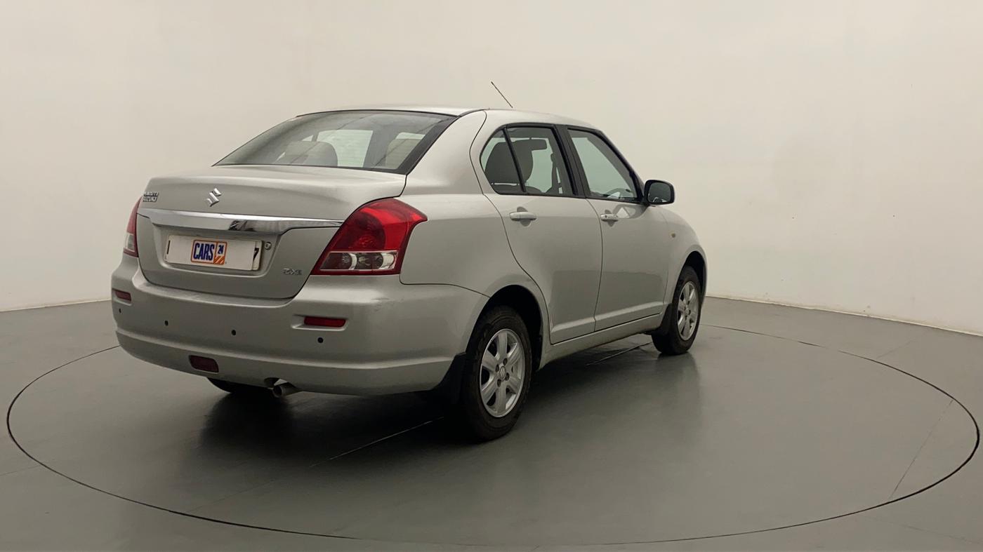 2012 Maruti Swift Dzire ZXI, Petrol, Manual, 60,719 km, Right Back Diagonal