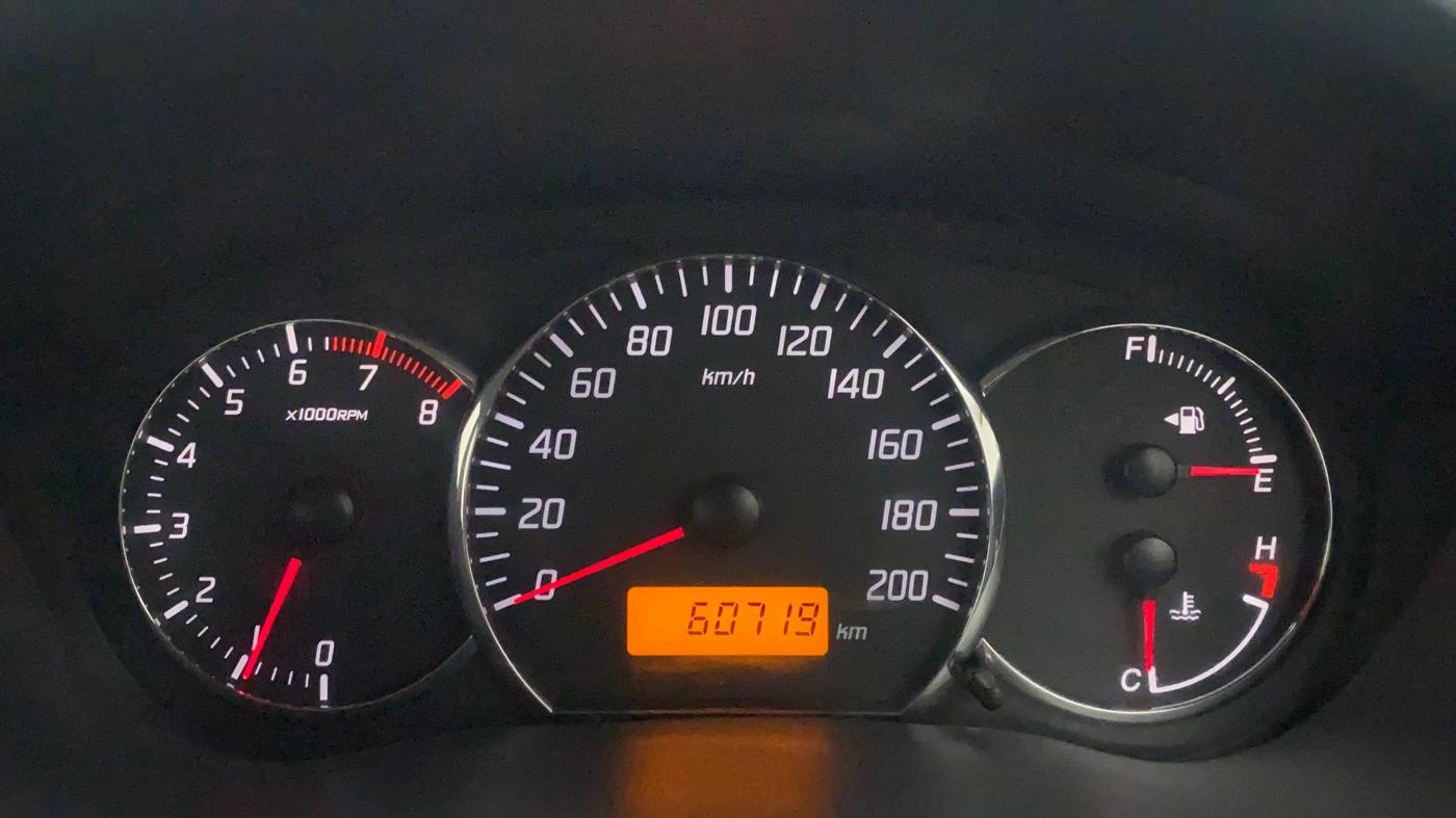 2012 Maruti Swift Dzire ZXI, Petrol, Manual, 60,719 km, Odometer Image