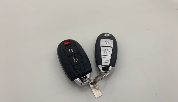 2020 Maruti Vitara Brezza ZXI PLUS AT SHVS, Petrol, Automatic, 38,285 km, Key Close Up