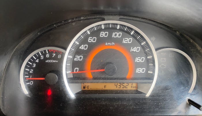 2016 Maruti Wagon R 1.0 VXI, Petrol, Manual, 43,514 km, Odometer Image