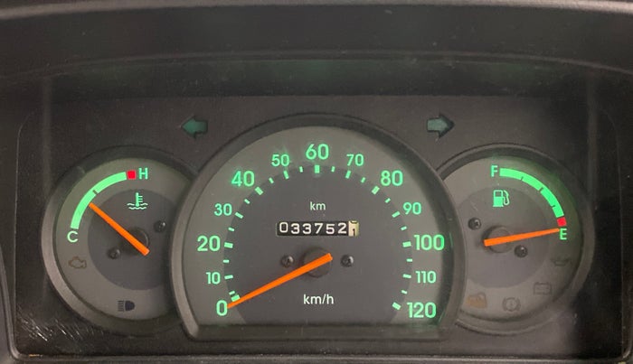 2017 Maruti OMNI E STD, Petrol, Manual, 33,800 km, Odometer Image