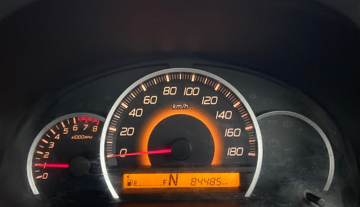 2016 Maruti Wagon R 1.0 VXI (O) AMT, Petrol, Automatic, 84,484 km, Odometer Image