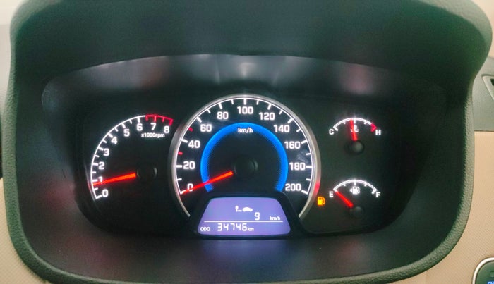 2017 Hyundai Grand i10 ASTA 1.2 KAPPA VTVT, Petrol, Manual, 34,734 km, Odometer Image