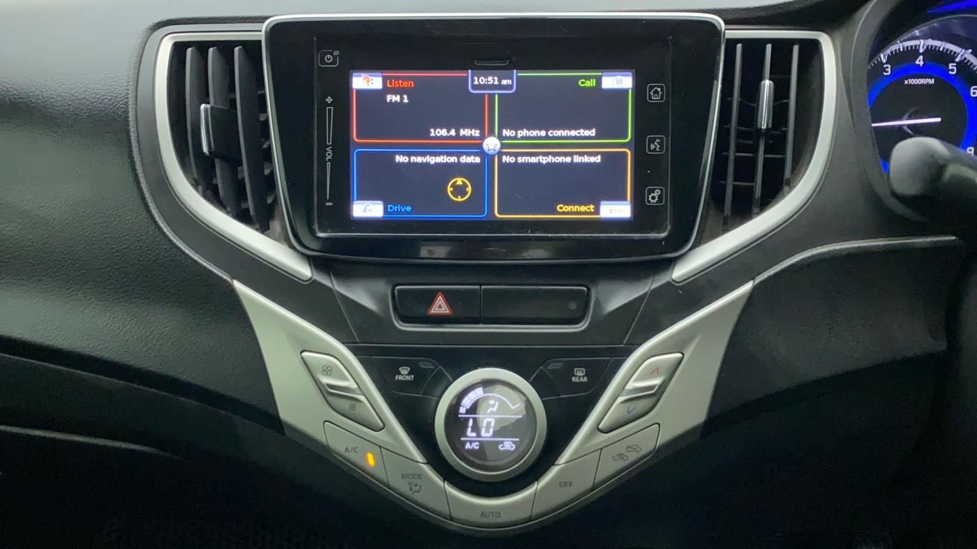 2017 Maruti Baleno ALPHA PETROL 1.2, Petrol, Manual, 86,541 km, Air Conditioner