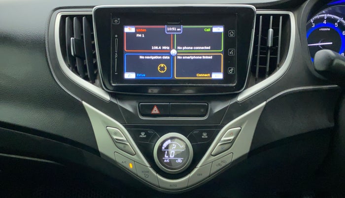 2017 Maruti Baleno ALPHA PETROL 1.2, Petrol, Manual, 86,541 km, Air Conditioner