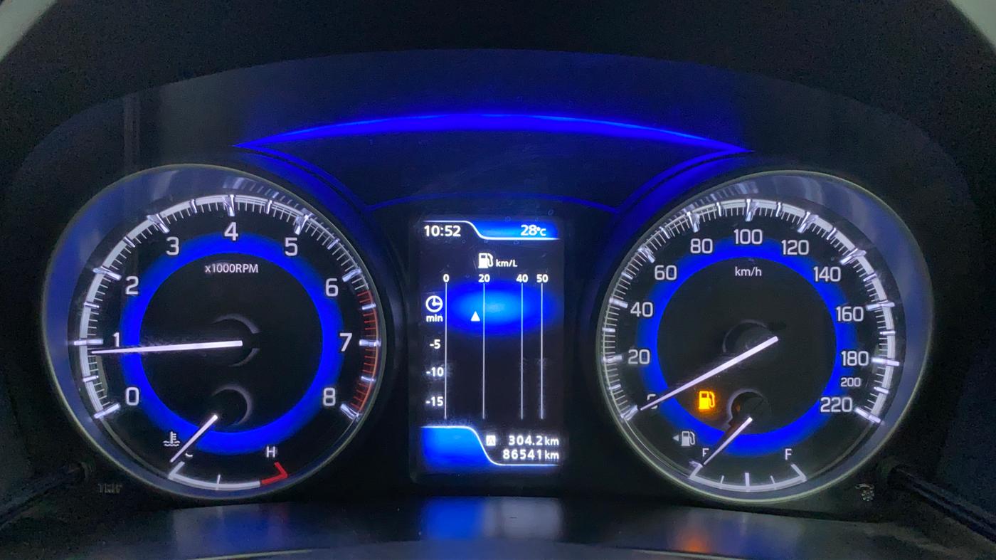2017 Maruti Baleno ALPHA PETROL 1.2, Petrol, Manual, 86,541 km, Odometer Image