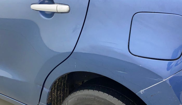 2017 Maruti Baleno ALPHA PETROL 1.2, Petrol, Manual, 86,541 km, Left quarter panel - Slightly dented