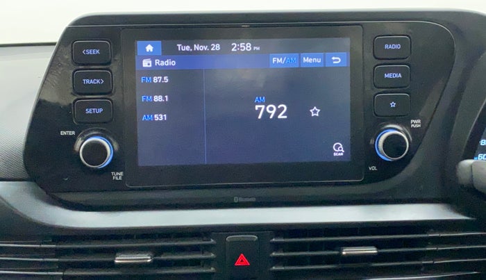 2022 Hyundai NEW I20 SPORTZ 1.2 MT, Petrol, Manual, 13,125 km, Infotainment System