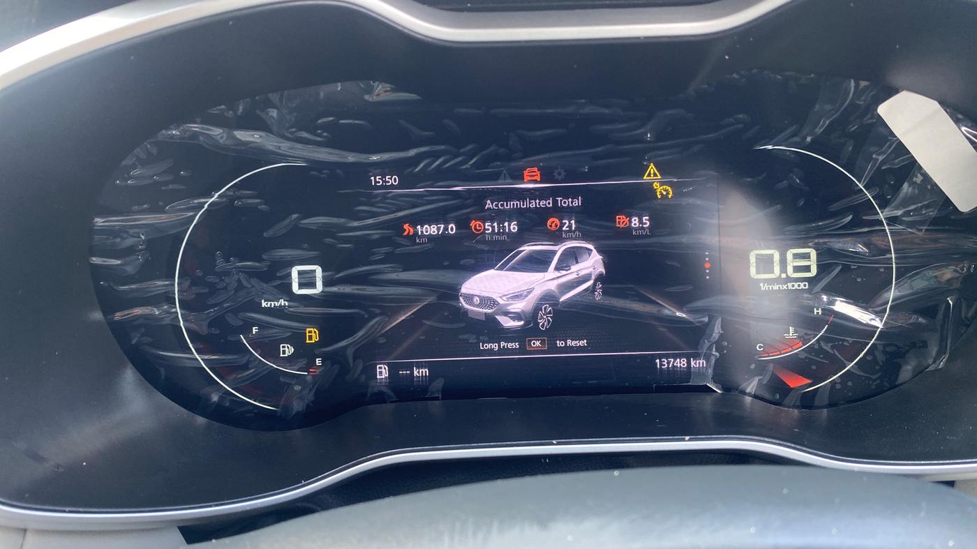 2022 MG ASTOR SHARP EX 1.5 MT, Petrol, Manual, 13,740 km, Odometer Image