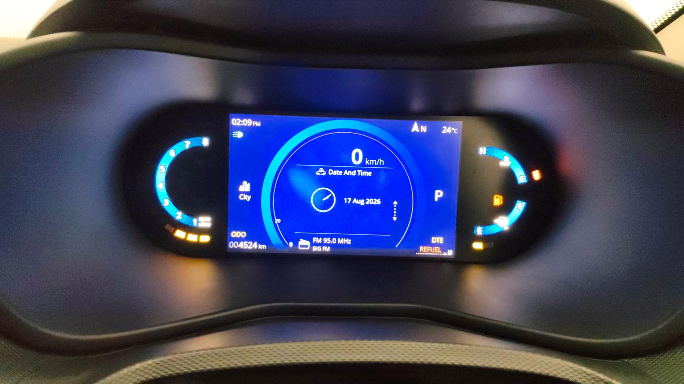 2024 Tata NEXON CREATIVE+ DCA 1.2 PETROL, Petrol, Automatic, 4,498 km, Odometer Image