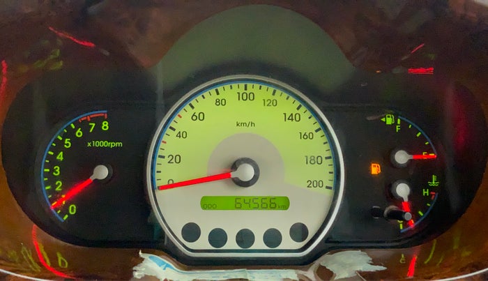 2010 Hyundai i10 SPORTZ 1.2, Petrol, Manual, 64,566 km, Odometer Image