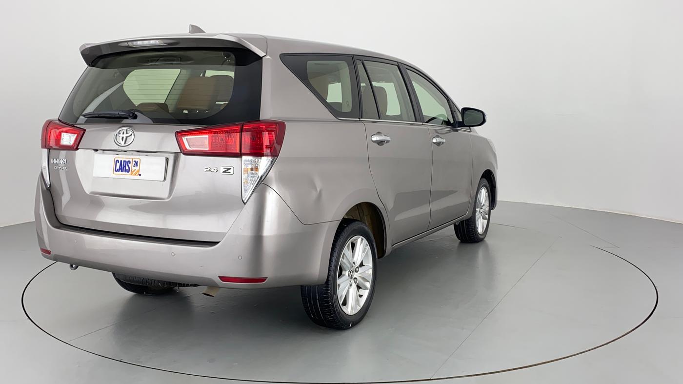 2020 Toyota Innova Crysta 2.4 ZX AT, Diesel, Automatic, 32,208 km, Right Back Diagonal