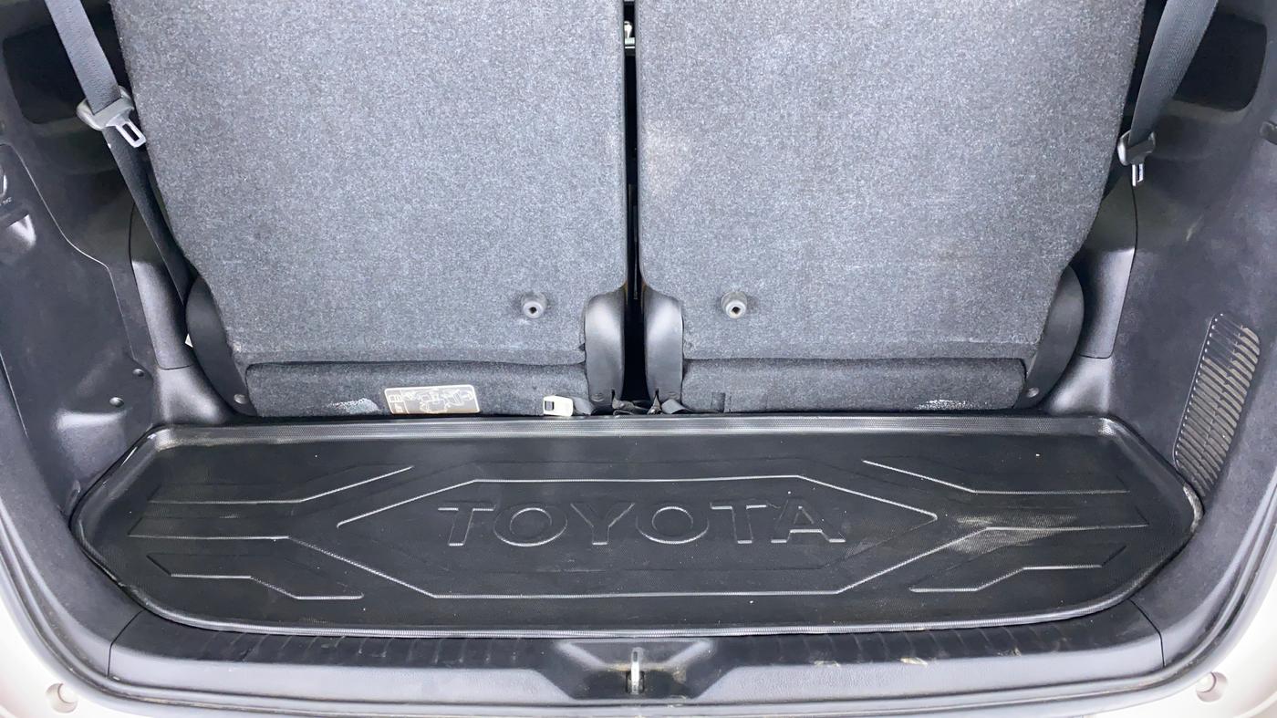 2020 Toyota Innova Crysta 2.4 ZX AT, Diesel, Automatic, 32,208 km, Boot Inside
