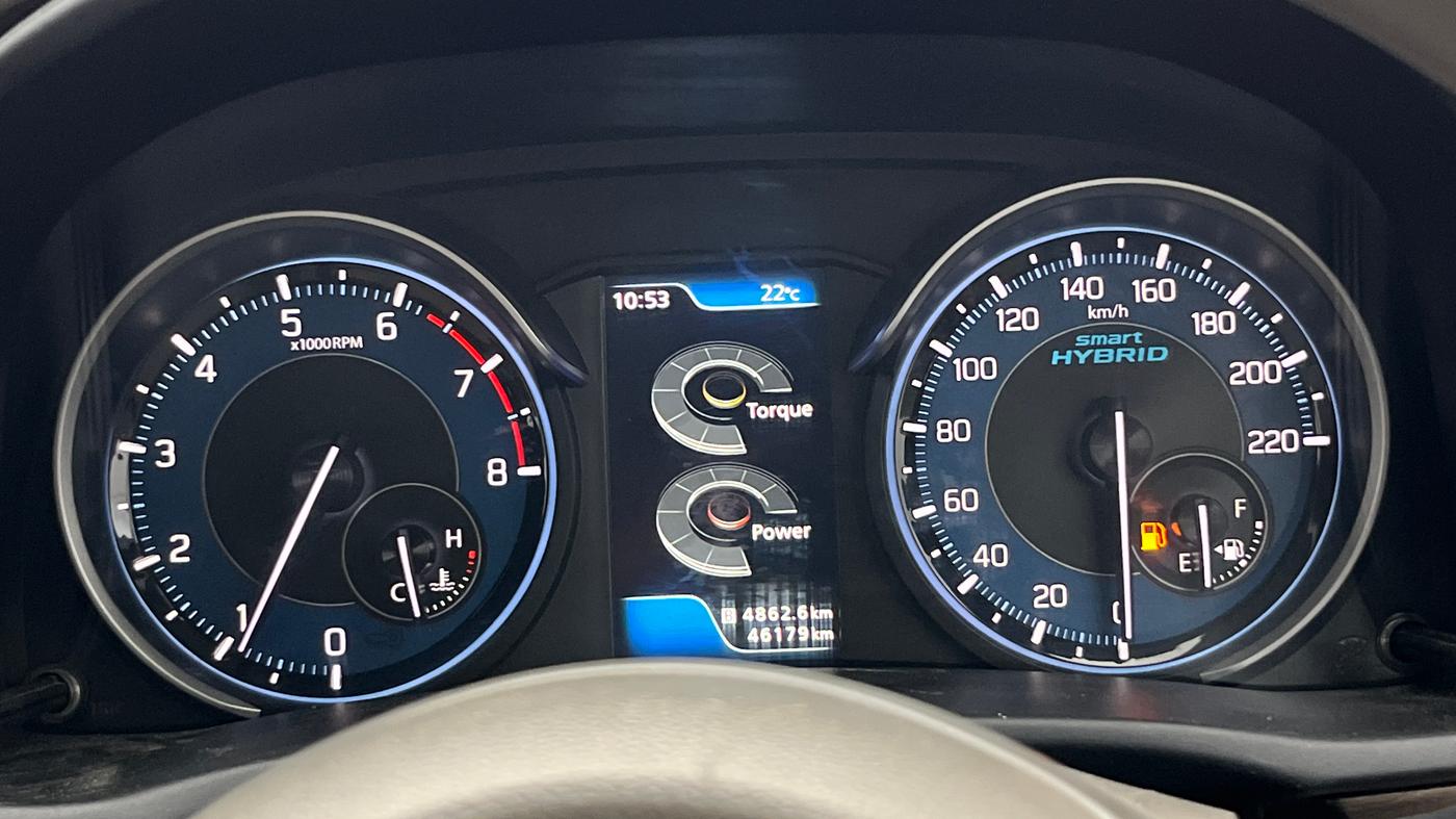 2020 Maruti Ertiga ZXI SHVS, Petrol, Manual, 46,179 km, Odometer Image