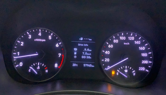 2019 Hyundai Verna 1.6 VTVT SX, Petrol, Manual, 57,949 km, Odometer Image