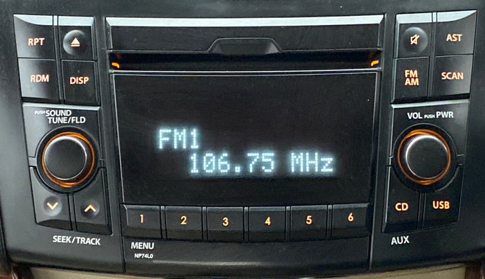 2012 Maruti Swift Dzire ZDI, Diesel, Manual, 98,358 km, Infotainment System