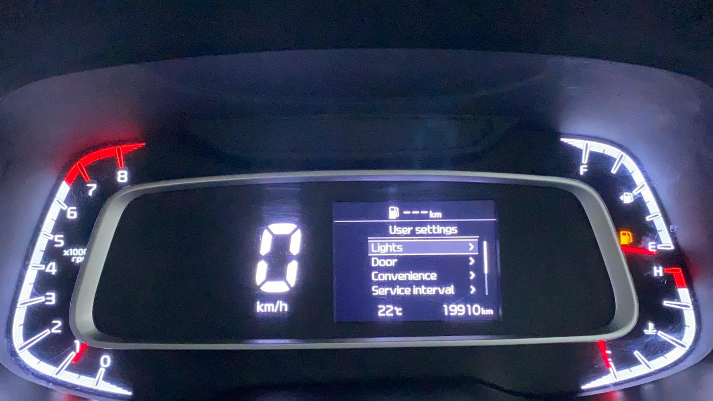 2021 KIA SONET HTK 1.2, Petrol, Manual, 19,909 km, Odometer Image