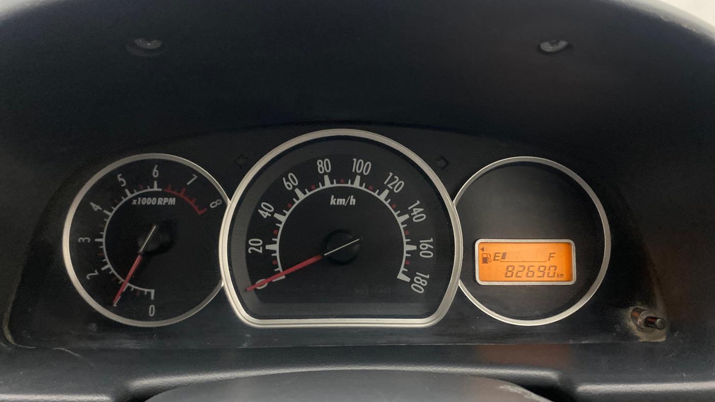 2013 Maruti Alto K10 VXI, Petrol, Manual, 82,678 km, Odometer Image