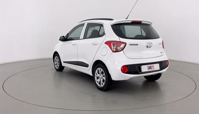 2018 Hyundai Grand i10 SPORTZ 1.2 KAPPA VTVT, Petrol, Manual, 29,497 km, Left Back Diagonal