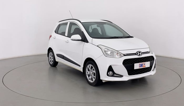 2018 Hyundai Grand i10 SPORTZ 1.2 KAPPA VTVT, Petrol, Manual, 29,497 km, Right Front Diagonal