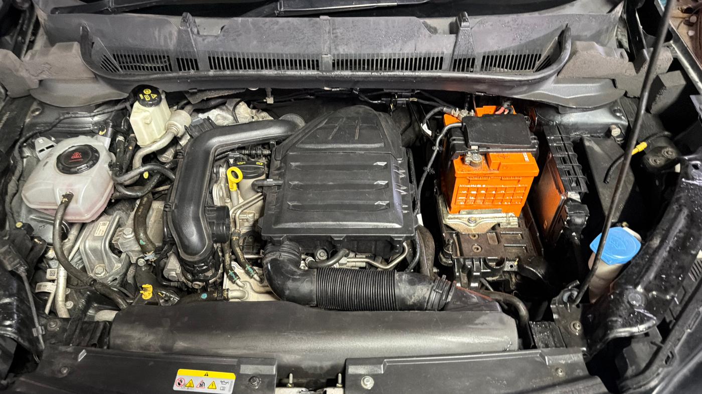 2021 Skoda KUSHAQ ACTIVE 1.0L TSI MT, Petrol, Manual, 40,946 km, Engine View