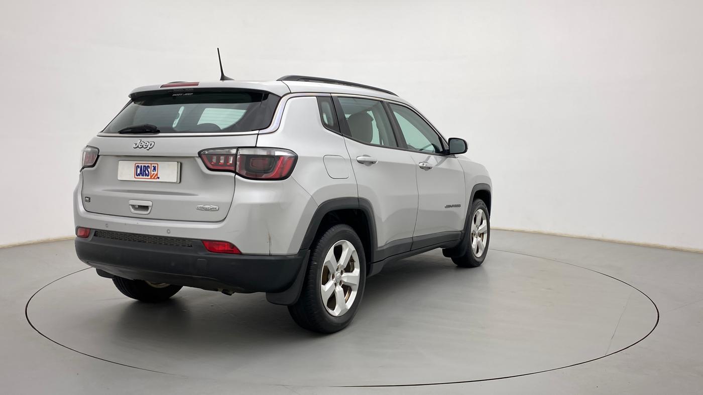 2017 Jeep Compass 2.0 LONGITUDE (O), Diesel, Manual, 89,906 km, Right Back Diagonal
