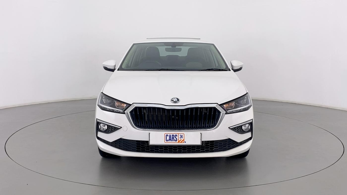 2022 Skoda SLAVIA STYLE 1.0 TSI AT, Petrol, Automatic, 6,135 km, Front