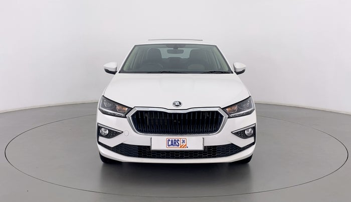 2022 Skoda SLAVIA STYLE 1.0 TSI AT, Petrol, Automatic, 6,135 km, Front