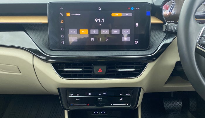 2022 Skoda SLAVIA STYLE 1.0 TSI AT, Petrol, Automatic, 6,135 km, Air Conditioner