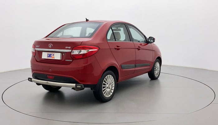 2015 Tata Zest XMS PETROL, Petrol, Manual, 80,303 km, Right Back Diagonal