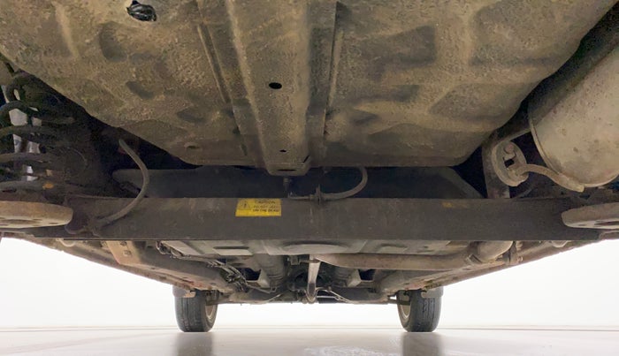 2015 Tata Zest XMS PETROL, Petrol, Manual, 80,303 km, Rear Underbody